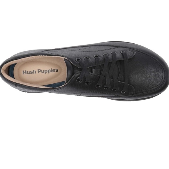 Hush puppies  NWOT Black size 9.5 Full grain leather uppers - Picture 2 of 12